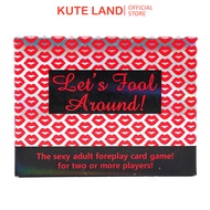Bộ Bài Lets Fool Around Board Game Độc Đáo Thú Vị Cặp Đôi Tiếng Anh
