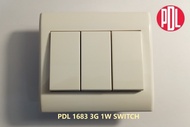 PDL 1683 3G 1W SWITCH (WHITE)