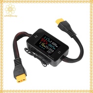 [vd45b8Jim.my] DC26 LCD Digital Battery Charging Tester DC 8-80V Voltmeter Ammeter Power Meter Volta