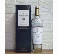 botol bekas miras macallan 18 shery oak 2022 / botol pajangan / botol vas bunga
