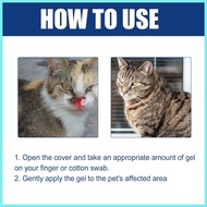 ➞ ✘ ❋ ௹ YEGBONG Pet Wound Cream For Dog Cats Antifungal Wound Repair Pet Antibacteria Gel For Skin
