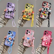 Casing OPPO RENO 14F Anime watak pelekat patung shell telefon bimbit
