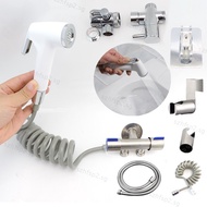 Muslim Toilet Spray Bidet shower head water Hose ass anal douche self Cleaner White Valve set wc Bathroom faucet ABS Sprayer  SGH2