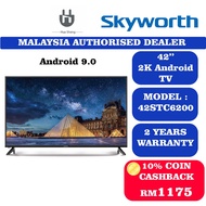 Skyworth 42 Inch 2K Full HD Android TV Netflix Youtube Google Play Store 42STC6200