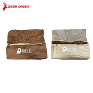 Deer Creek Sleeping Bag RUFF 3.1 Portable Light Weight Water Resistant Khaki/Brown