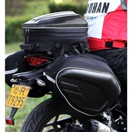 Motorcycle Tail Bag Rear Seat Bag Motorcycle Tail Bag Motorcycle Equipment Shoulder Bag Backpack Rid