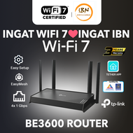 TP-Link Archer BE220 WiFi7 Dual-Band | 3.6Gbps BE3600 | EasyMesh-Compatible & Beamforming @ IBN