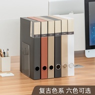 Large Capacity File Box Transparent Office File Box Plastic Information Box File Dedicated Storage B