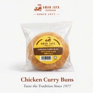Roti Aman Jaya - Chicken Curry Bun/Roti Kari Ayam 5PCS