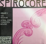 [首席提琴] 熱銷中 奧地利 SPIROCORE G弦 S32 大提琴弦 公司貨 優惠價2880元