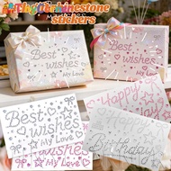 [Fast Shipping] 2/3/5/10PCS Instagram Influencer Style Acrylic Rhinestone Sticker, 3D Diamond Design