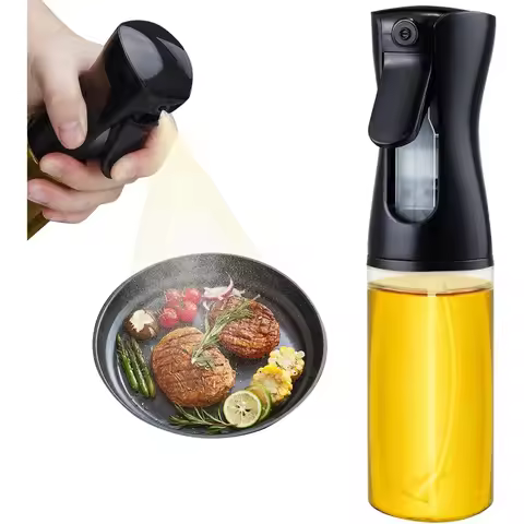 Oil Sprayer for Cooking 200ml Olive Oil Sprayer Mister Olive Oil Spray Bottle Canola Oil Spritzer Bo