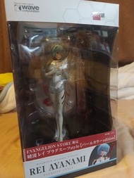 新世紀福音戰士 eva rei asuka 綾波麗 明日香 evangelion store 限定 稀少 手辦 模型 pvc wave 戰鬥服 suit 淩波麗