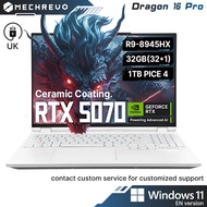 [2 YEARS LOCAL WARRANTY] MECHREVO Gaming Laptop Dragon 16pro (AMD R9-8945HX/32GB RAM/1TB SSD/NVIDIA 
