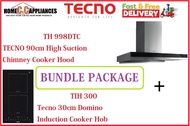 TECNO HOOD AND HOB FOR BUNDLE PACKAGE ( TH 998DTC &amp; TIH 300 ) / FREE EXPRESS DELIVERY