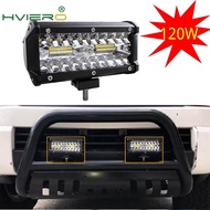 【☄New Arrival☄】 WIOJJ SHOP 7inch 120w Combo Led Light Bars Spot Flood Beam For Work Driving Offroad Boat Auto Tractor Truck 4x4 Suv Atv 12v 24v