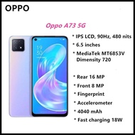 Oppo A73 5G (8GB RAM + 256GB ROM) 6.5 inch 48MP - 1 Year Warranty Original SmartPhones Free Full SET