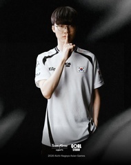 [✈️韓國直送] 
GOAL STUDIO 
x Team Korea of Esports 2026亞運 英雄聯盟 LOL 韓國國家隊隊服 
- 
Zeus (HLE) / Canyon (GEN)
