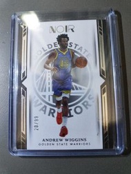 Panini Noir Andrew Wiggins 球員卡2022-23 Panini Noir #99 Base Icon Gold Edition ANDREW WIGGINS GSW Warr