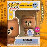 Funko Pop Animation: Line Friends - Brown Flocked 928 | Funko Shop