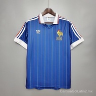 【 Retro-AAA+ 】 1982 France Home Football Shirt
