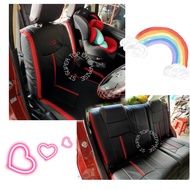 PU Leather Seat Cover MYVI 2018 1.3 Seat Cover Cushion Cover Sarung Seat