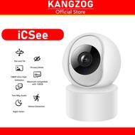 KANGZOG cctv camera for house wireless connect phone 360 wireless Indoor high quality CCTV Camera Two-Way Audio Full Color Night Vision /Alarm warning
