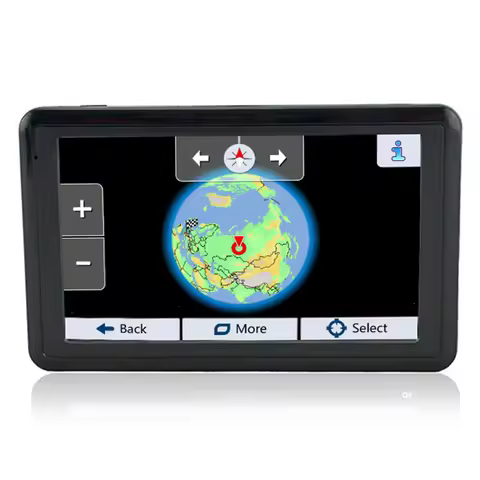 5 Inch Car GPS Navigator 128MB+4G HD TFT Touch Screen Portable Auto Satellite GPS Navigation FM Tran