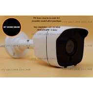 HIKVISION / DAHUA / UNV / HONEYWELL CCTV 5.0 MP Outdoor / Dome IR Camera AHD / TVI / CVI / CVBS