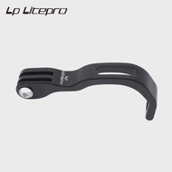 LP LITEPRO Folding Bike Headlight Holder EIEIO Aluminium Alloy Light Bracket For Brompton Bicycle Ac