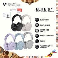 Vinnfier Elite 9 BT Wireless Headphones Deep Bass with Bluetooth 6.0 24H Playtime & AUX Support