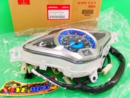 เรือนไมล์ ชุดไมล์ ชุดมาตรวัดไมล์ฟ้า มือ-เท้า แท้เบิกศูนย์ HONDA เวฟ125i Wave125i 125ปลาวาฬ ปี2012-20