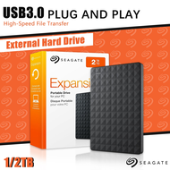 [COD] ฮาร์ดดิสก์แบบพกพา Seagate external hard disk 1tb/2tb hdd external ฮาร์ดดิสก์พกพา  USB3.0 2.5" รับประกัน 3 ปี