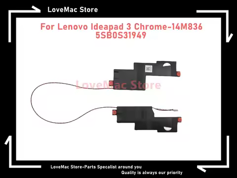 LoveMac Store Speaker 5SB0S31949 For Lenovo Ideapad 3 Chrome-14M836 Laptop Speaker Kit Dynaudio 100%