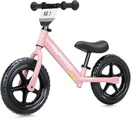 Toddler Balance Bike 2 Year Old, Age 24 Months to 5 Years Old, 12 Inch Toddler Bicycle Quick Assembl