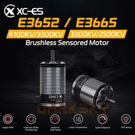 XC E3665 3300kv 2500KV E3652 4100kv 3300KV Sensored Brushless Motor Waterproof for1/10 1/8 RC Model 