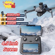 ❤️ 3KM + 30Mins + Screen RC ❤️ NEW LYZRC PRO GPS Drone with 4K EIS Camera Laser obstacle avoidance R