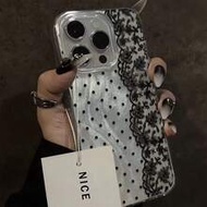 Floral Painted Elegant New Feather Chiffon Silver Minimalist Fashion Phone Case Compatible With IPho