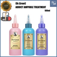 [Dr.Groot] ADDICT AMPOULE TREATMENT / 180ml / PEAR&amp;FREESIA / LIME BASIL&amp;MANDARIN / BLANCHE MUSK / Recovery / Damaged Hair / Alleviation of Hair Loss Symptoms / KOREA / SHAWNPING