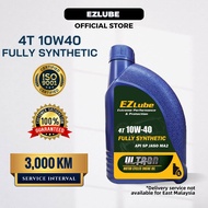 EZLUBE 4T 10W40 SP Motorcycle Oil Fully Synthetic Motorcycle Engine Oils Minyak Hitam Motor 1L Y15