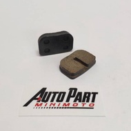 MESIN DiscPad Brake Pads for Mini Gp Mini Trail Mini ATV Goped 50cc 2T Pull Engine