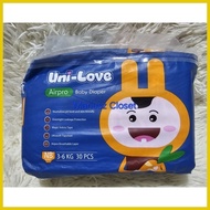 ◪ ✟ ℗ Unilove Airpro Baby Diaper Newborn