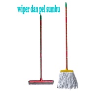 4 IN 1 Mattress Thresher Mop Wiper Broom PACKAGE / Wiper Mop Cleaning Tool Package