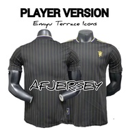 Player Version Jersey Myyu_Utd Trace Icons Black 2025 2026 Premium High Quality Clothes AFJERSEY