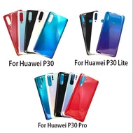 1x New back battery cover glass housing Replacement Parts for Huawei P30 / P30 Pro / P30 Lite