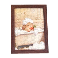 108 Pieces with Photo Frame Puzzle Cute DIY Ornaments Student Decompression Toys Desktop Puzzles Cre