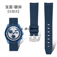 Dây Đeo Đồng Hồ Cao Su Fluorine MoonSwatch Snoopy Limited Edition Dây Đeo Đồng Hồ Hợp Tác Giữa Swatc