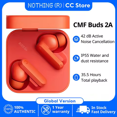 CMF by Nothing Buds 2A Global Version 12.4mm Driver 42dB ANC 4HD MicsLong Battery Life Up to 31H of 