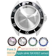 Bright/Matte Classic Stainless Steel Case for Seiko SKX Series SKX007 SKX009 SKX011 3-point Watch Cr