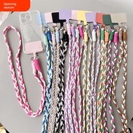 handphone strap phone wrist strap Ins Dopamine Tough Twist Cross Strap Hanging Chain
